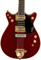 Guitare électrique double cut Gretsch Malcolm Young G6131-MY-RB Jet Ltd - Vintage firebird red