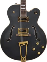 Guitare électrique 3/4 caisse & jazz Gretsch Tim Armstrong G5191BK Electromatic Hollow Body - Black matte