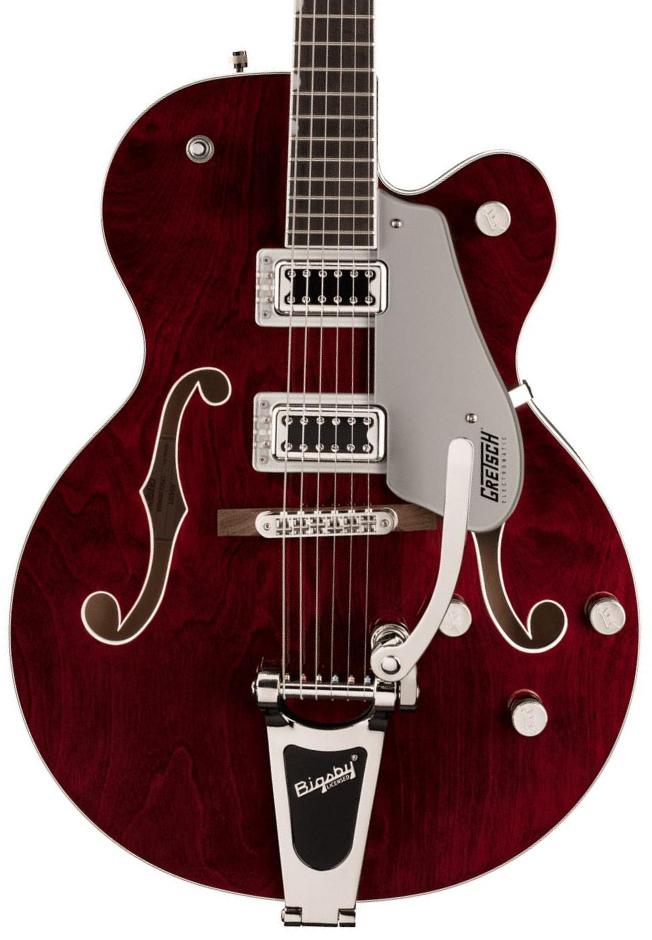 Guitare électrique 1/2 caisse Gretsch G5420T Electromatic Classic Hollow Body Single-Cut with Bigsby - Walnut stain