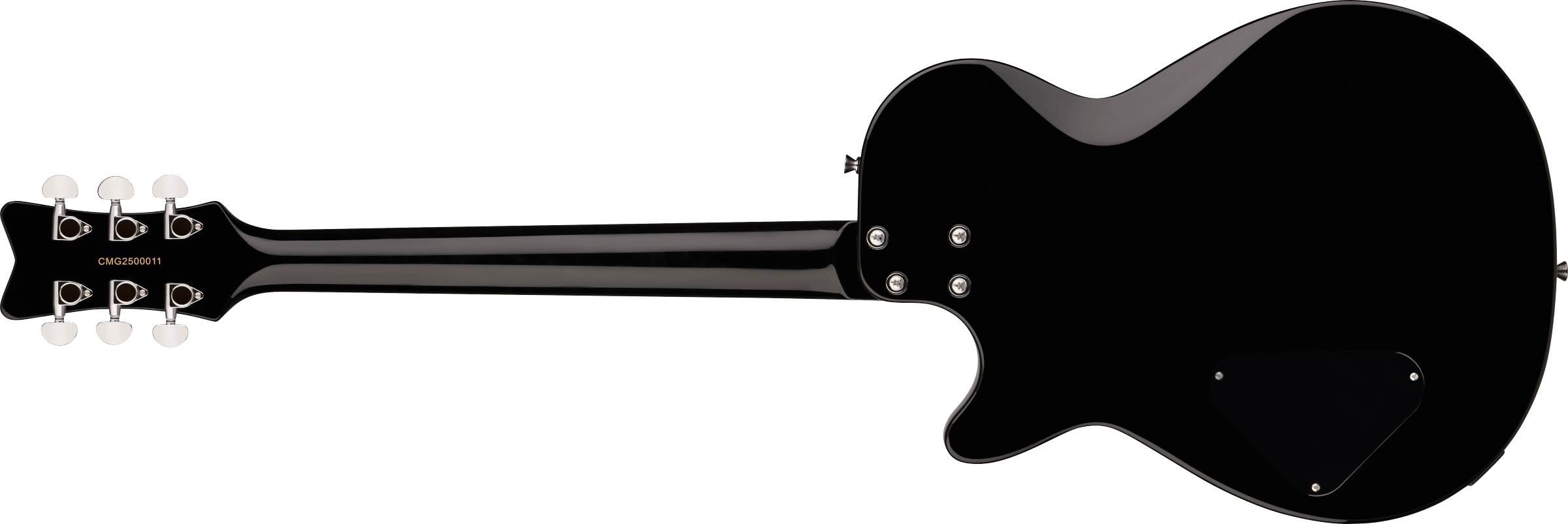 Gretsch Jet 1 Pickup Streamliner 1h Ht Lau - Jet Black - Guitare Électrique Single Cut - Variation 1