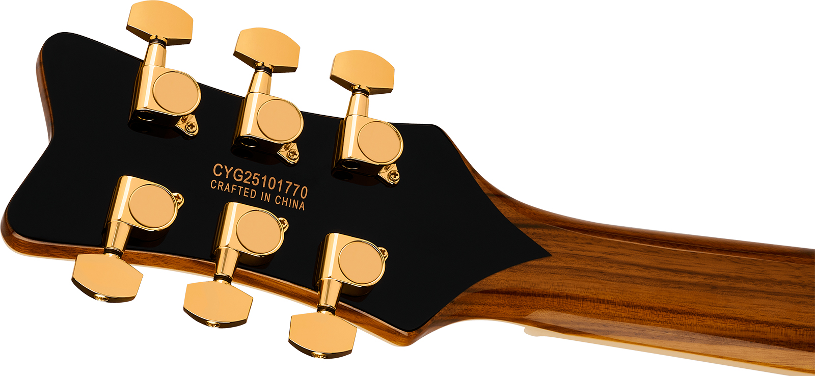 Gretsch Jet Black Limba Electromatic Ltd Chi 2h Ht Eb - Sunburst - Guitare Électrique Single Cut - Variation 4
