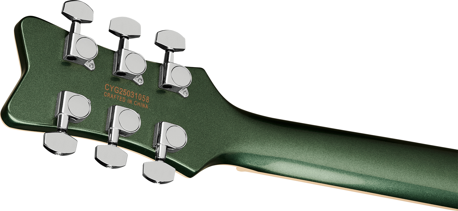 Gretsch Jet Club 1-pickup Electromatic 1h Ht Rw - Steel Olive - Guitare Électrique Single Cut - Variation 4