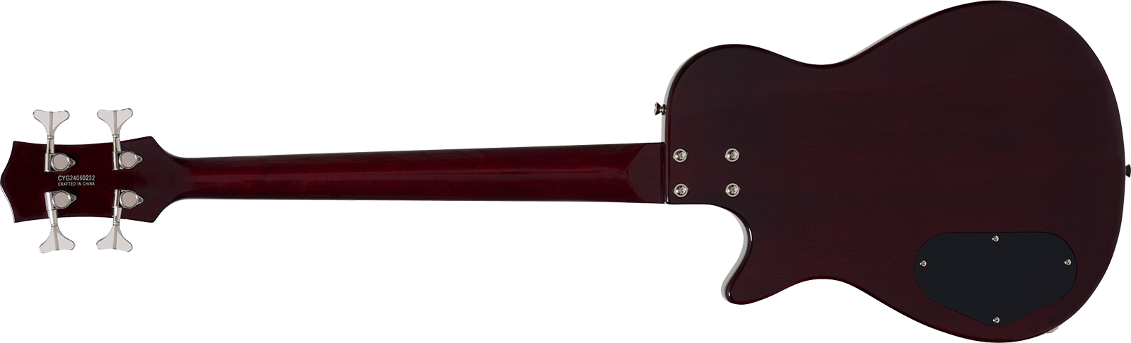 Gretsch Jet Club Bass Single-cut Streamliner Shsc Lau - Havana Burst - Basse Électrique Solid Body - Variation 1
