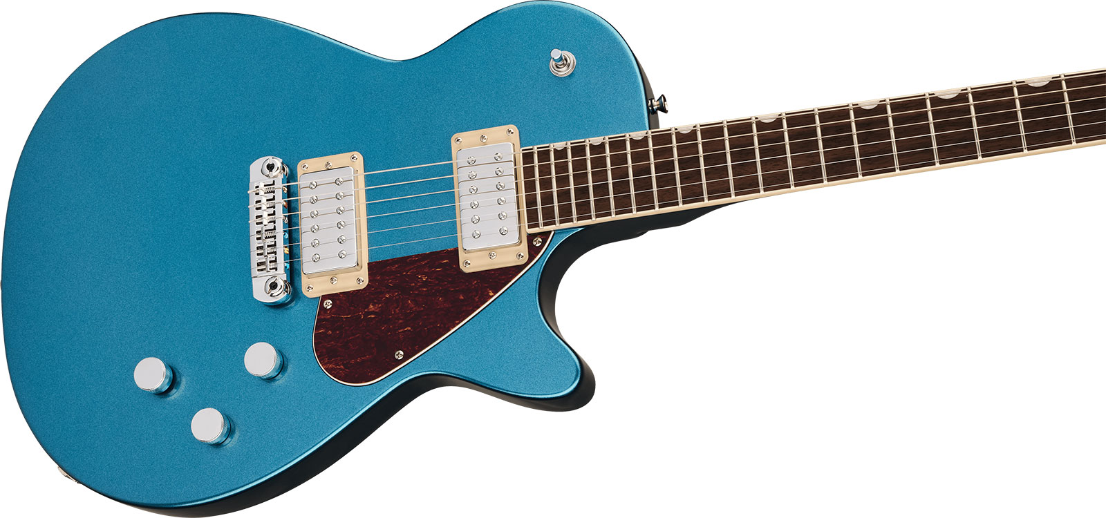 Gretsch Jet Club Electromatic 2h Ht Rw - Riviera Blue - Guitare Électrique Single Cut - Variation 2