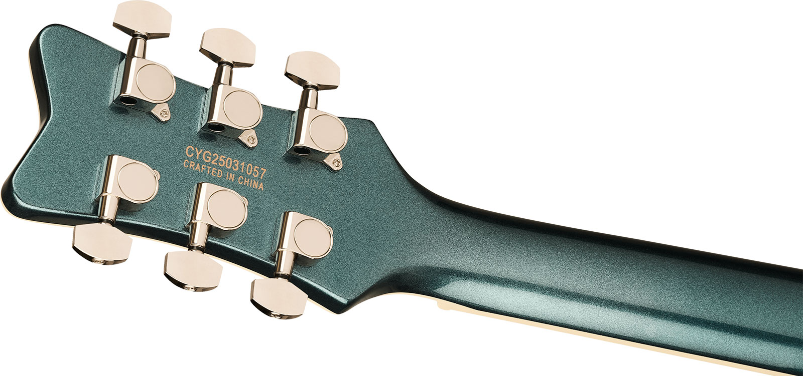 Gretsch Jet Club Electromatic 2h Ht Rw - Druid Green - Guitare Électrique Single Cut - Variation 3