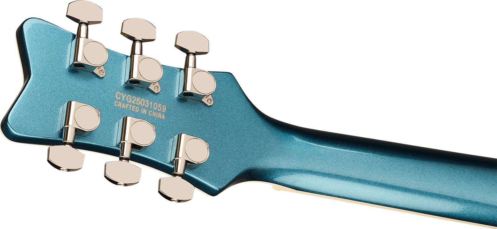 Gretsch Jet Club Electromatic 2h Ht Rw - Riviera Blue - Guitare Électrique Single Cut - Variation 3