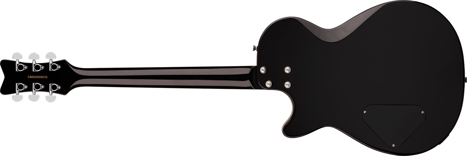 Gretsch Jet Club Streamliner 2h Ht Lau - Jet Black - Guitare Électrique Single Cut - Variation 1