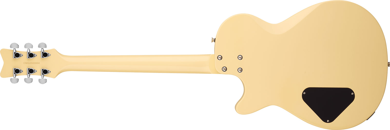 Gretsch Jet Club Streamliner 2h Ht Lau - Aged White - Guitare Électrique Single Cut - Variation 1