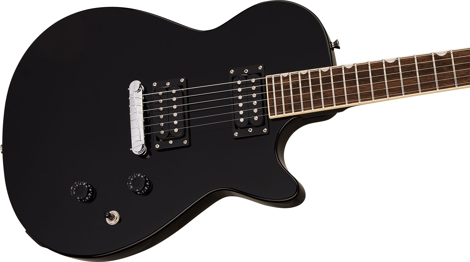 Gretsch Jet Club Streamliner 2h Ht Lau - Jet Black - Guitare Électrique Single Cut - Variation 2