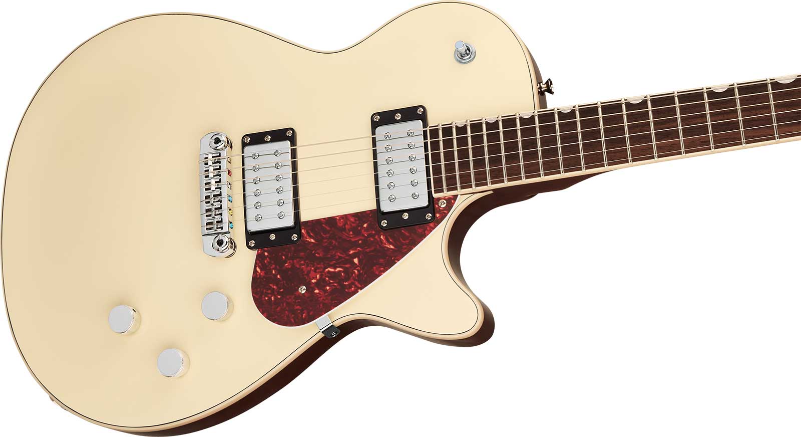 Gretsch Jet Electromatic 2h Ht Rw - Vintage White - Guitare Électrique Single Cut - Variation 2
