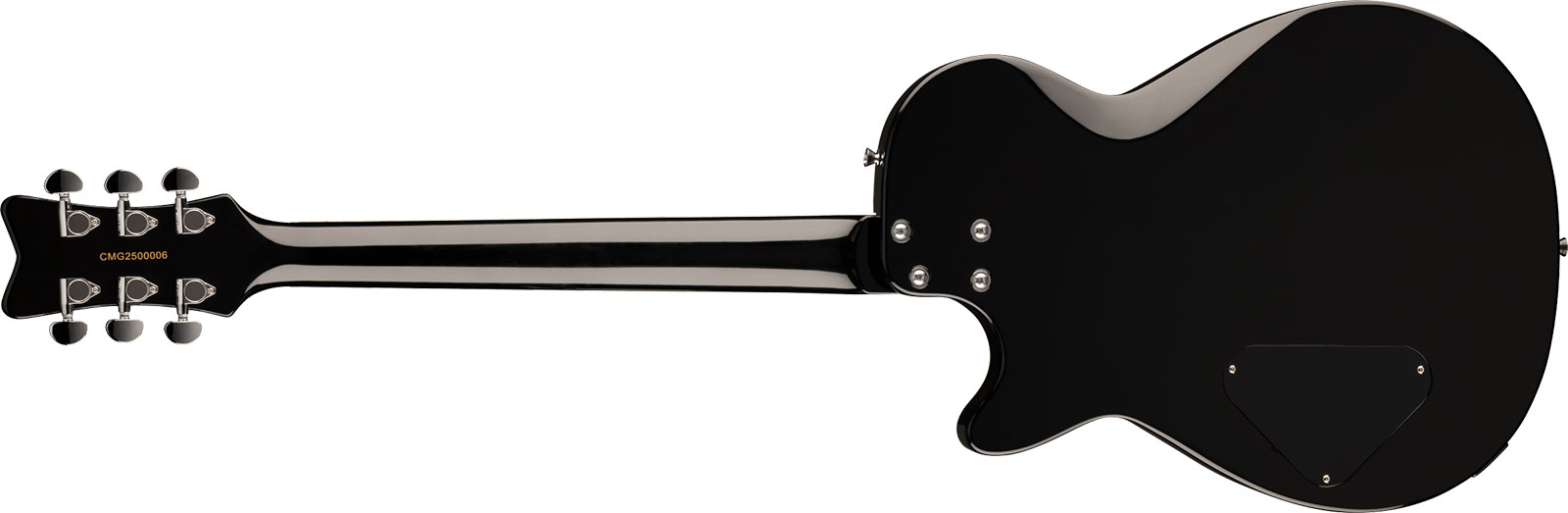 Gretsch Jet Streamliner 2h Ht Lau - Jet Black - Guitare Électrique Single Cut - Variation 1