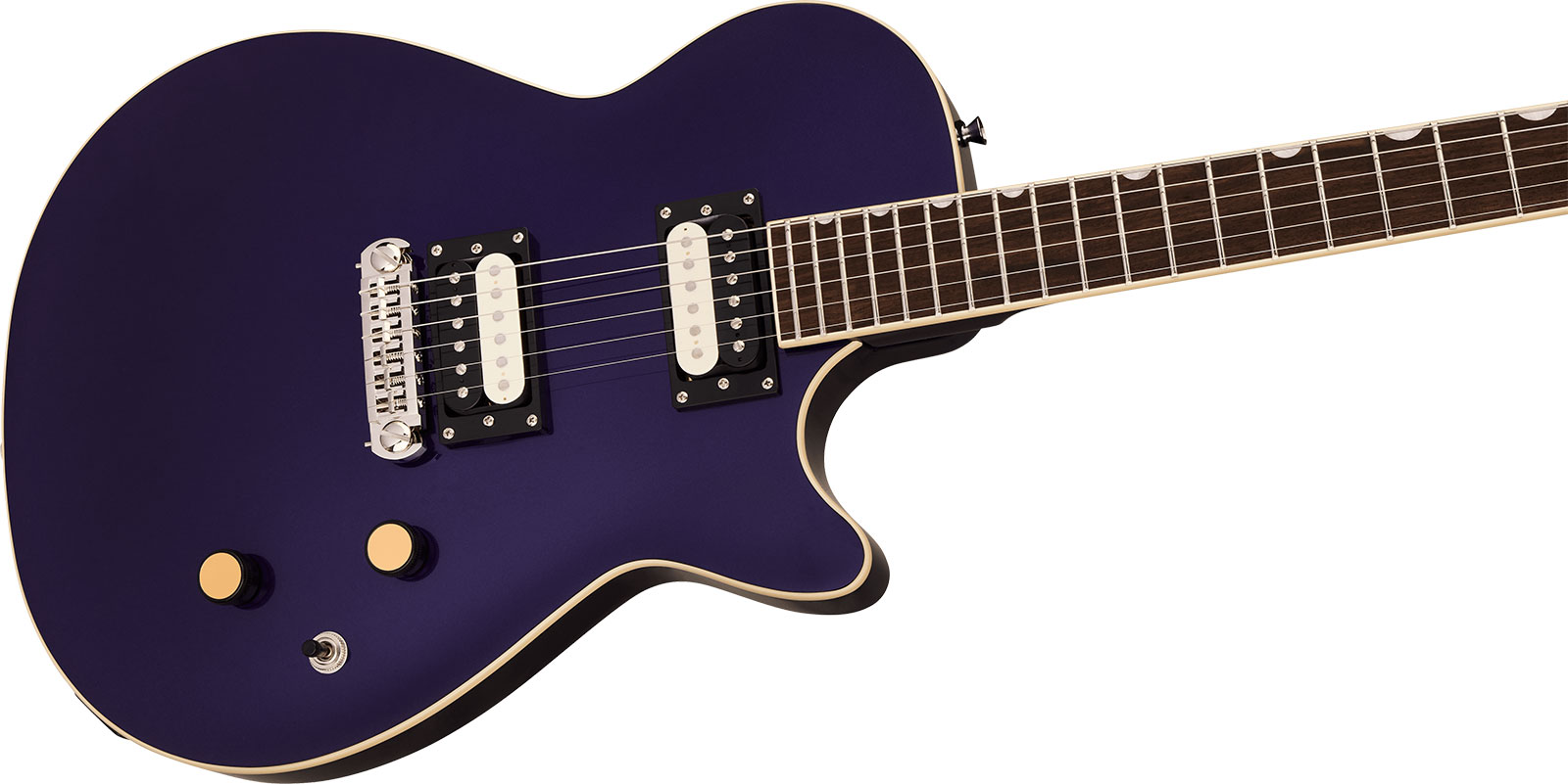 Gretsch Jet Streamliner 2h Ht Lau - Nightshade Purple - Guitare Électrique Single Cut - Variation 2