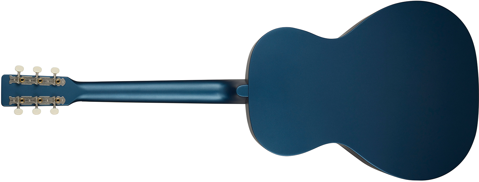 Gretsch Jim Dandy Deltoluxe Ltd Concert Shsc Tout Sapele Noy - Dark Denim - Guitare Folk - Variation 1
