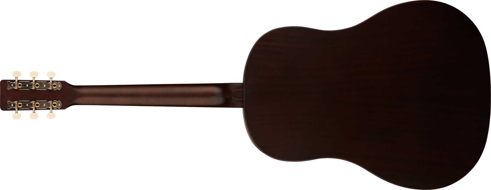Gretsch Jim Dandy Dreadnought Tout Tilleul Noy - Deep Cherry Burst - Guitare Folk - Variation 1