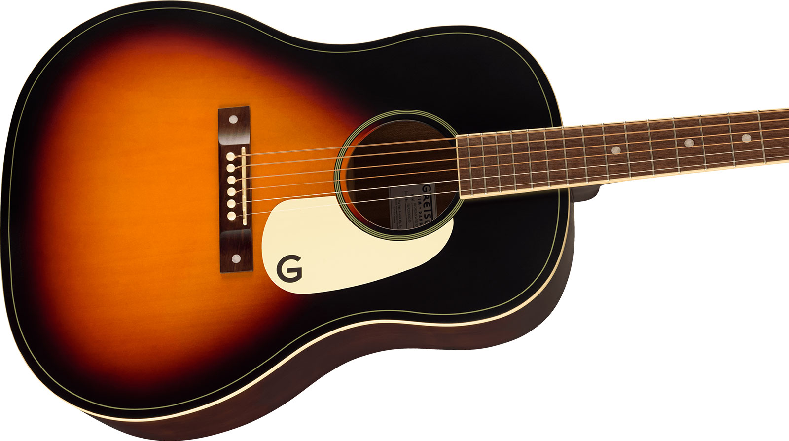 Gretsch Jim Dandy Dreadnought Tout Tilleul Noy - Rex Burst - Guitare Acoustique Voyage - Variation 2