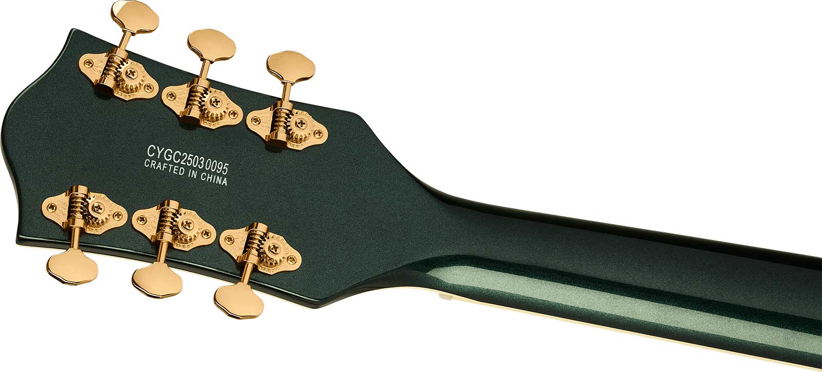 Gretsch Nashville Hollow Body Sc Bigsby Synchromatic 2h Trem Eb - Cadillac Green - Guitare Électrique 1/2 Caisse - Variation 3