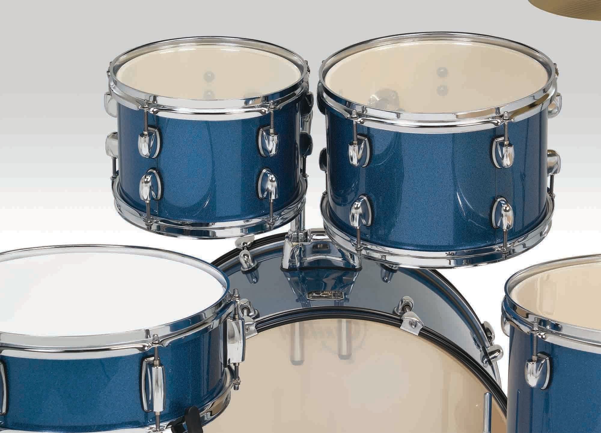 Gretsch Renegade 22'' - 5 FÛts - Blue Sparkle - Batterie Acoustique Rock - Variation 1