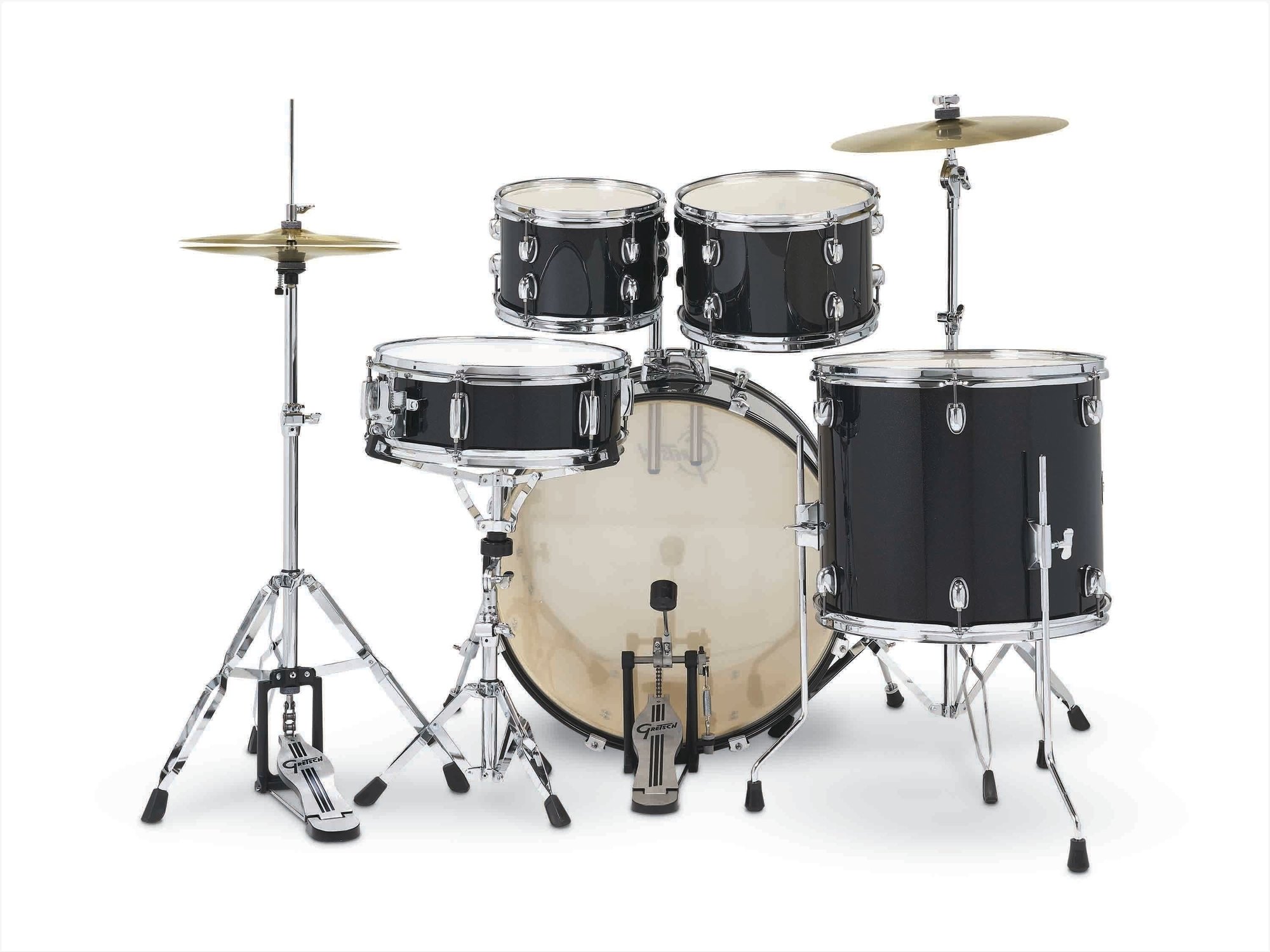 Gretsch Renegade 22'' - 5 FÛts - Black Mist - Batterie Acoustique Rock - Variation 2