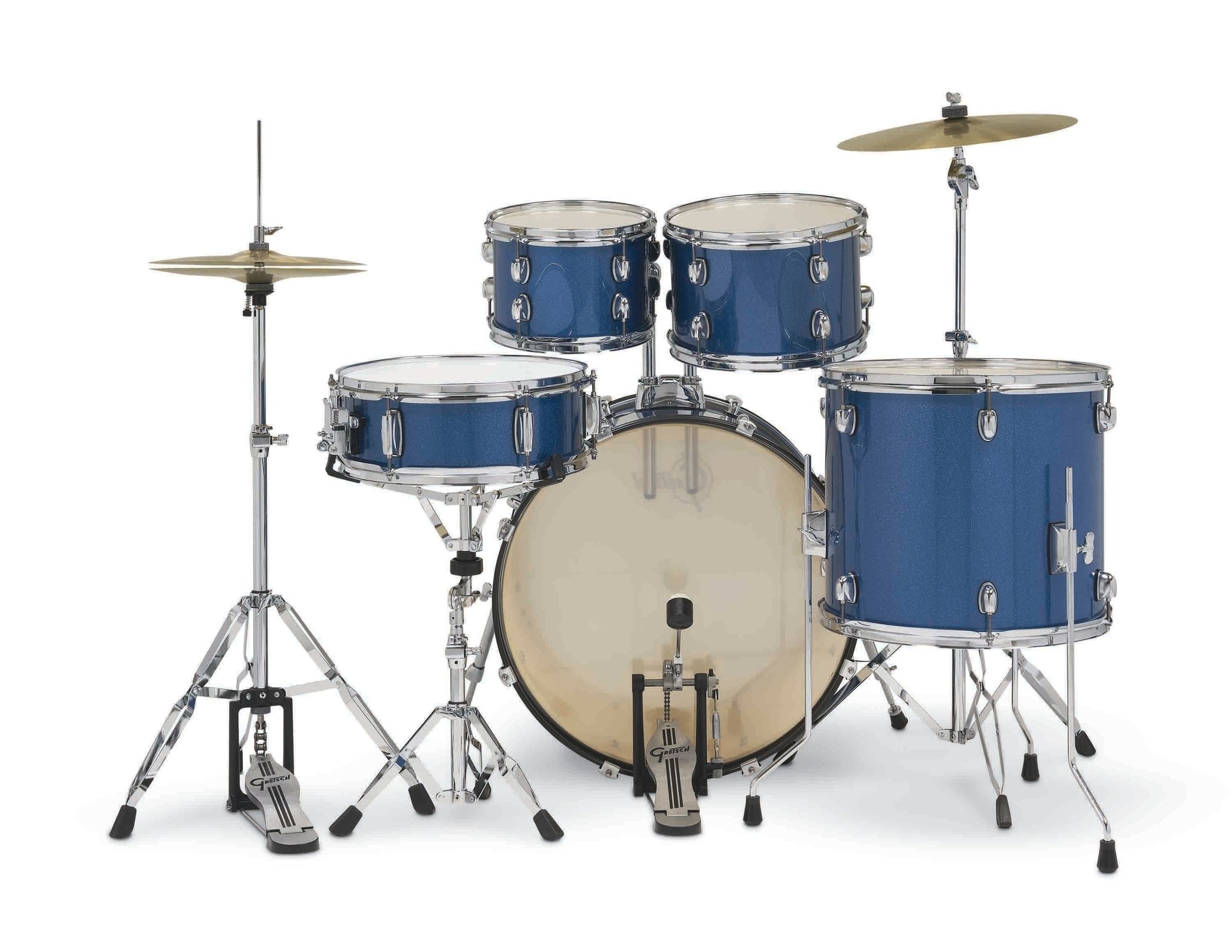 Gretsch Renegade 22'' - 5 FÛts - Blue Sparkle - Batterie Acoustique Rock - Variation 2
