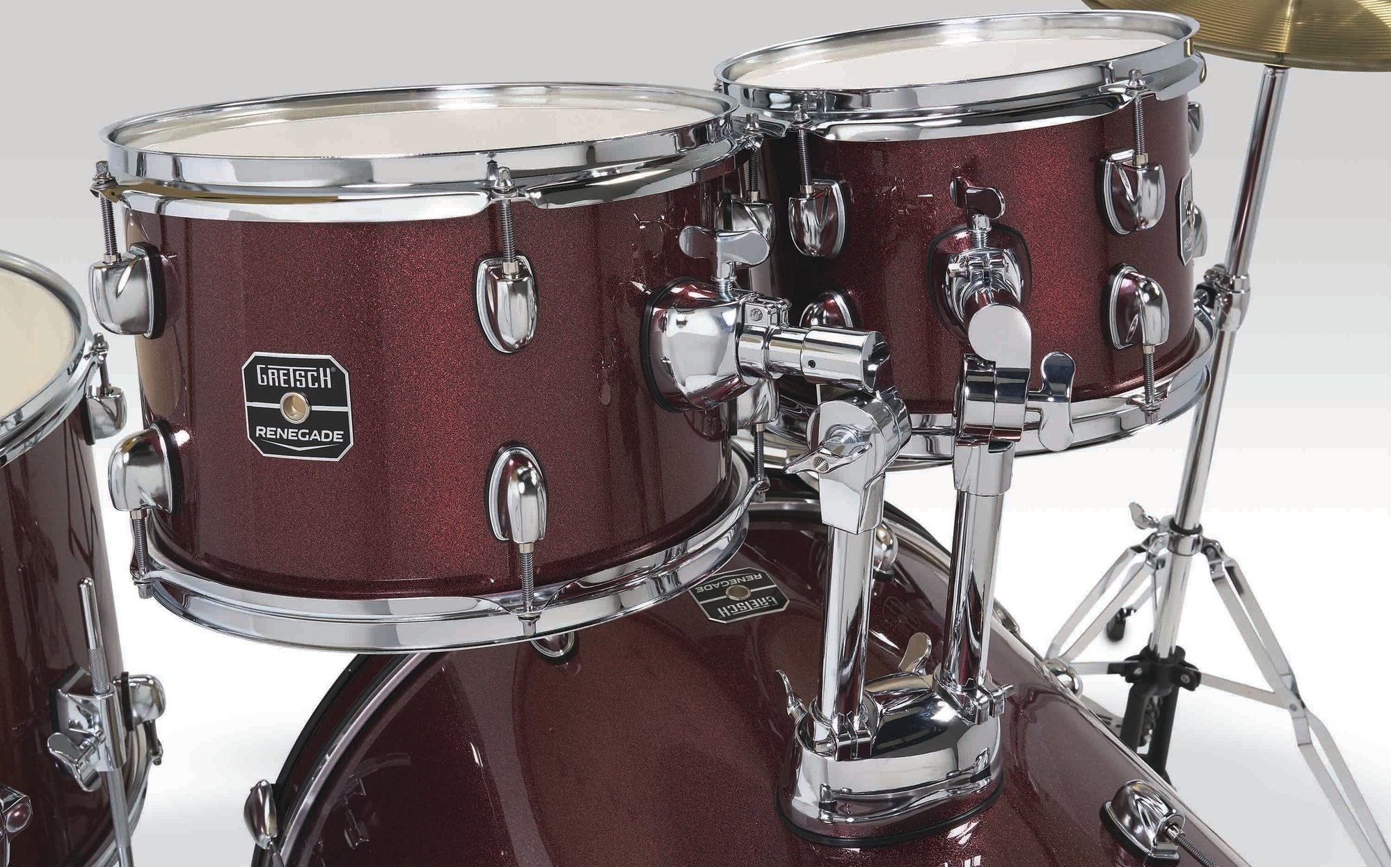 Gretsch Renegade 22'' - 5 FÛts - Ruby Sparkle - Batterie Acoustique Rock - Variation 5