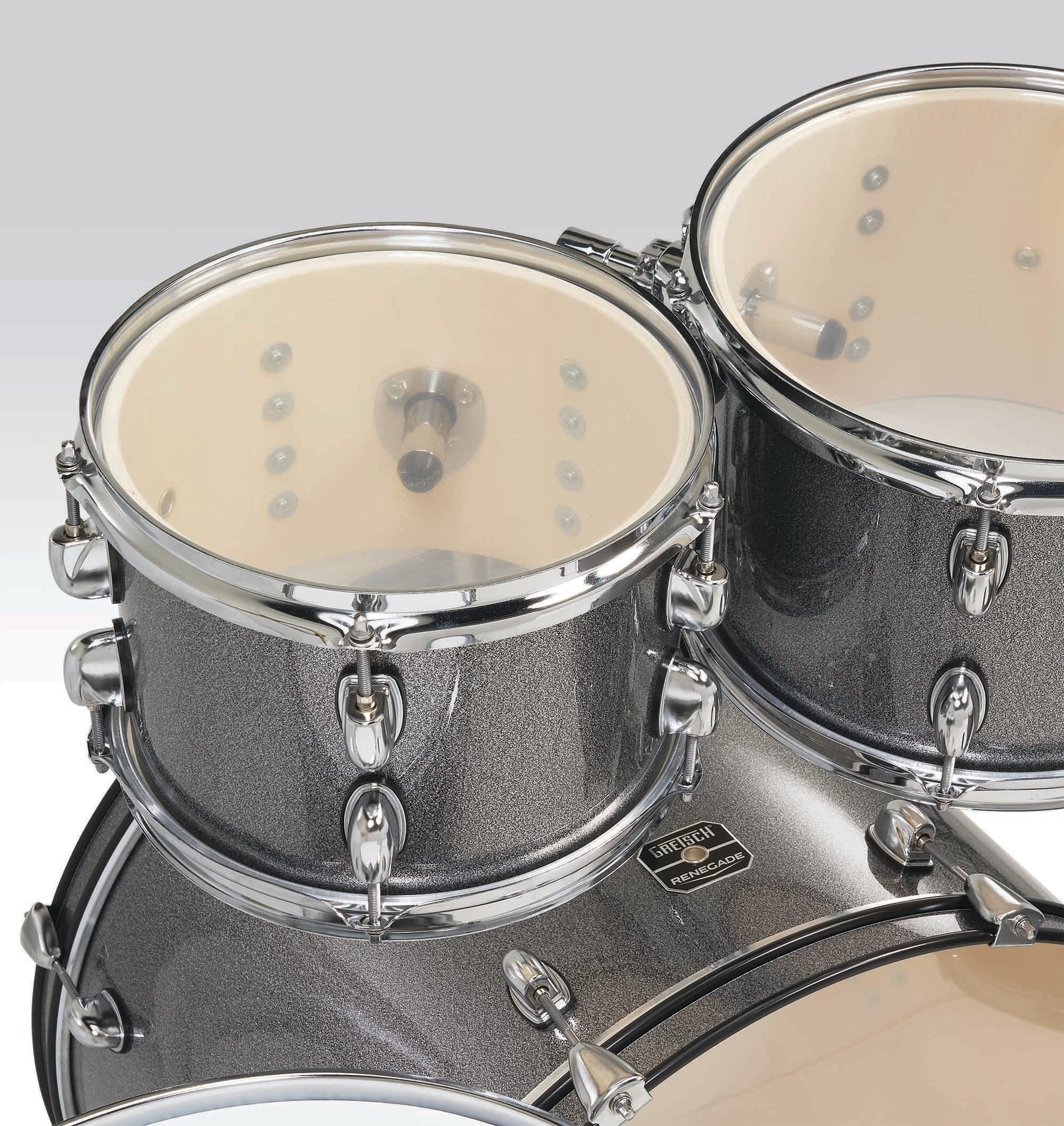 Gretsch Renegade 22'' - 5 FÛts - Grey Sparkle - Batterie Acoustique Rock - Variation 6