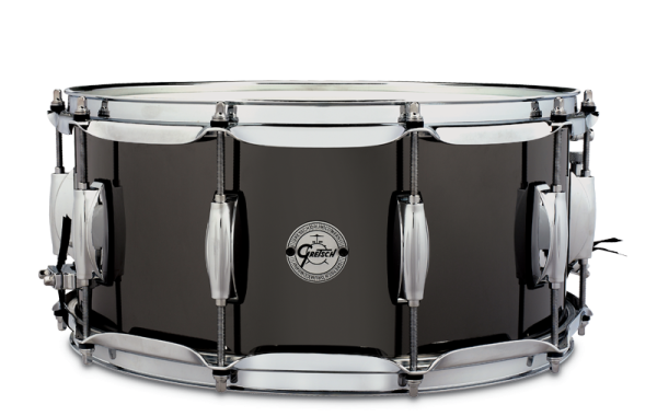 Gretsch 14 X 6.5 BNS - black nickel over steel Snare drums