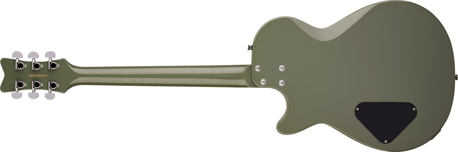 Gretsch Streamliner Jet Club 1h Ht Lau - Olive Drab Green - Guitare Électrique Single Cut - Variation 1