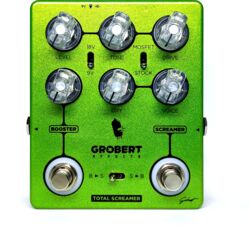 Pédale overdrive / distortion / fuzz Grobert effects TOTAL SCREAMER