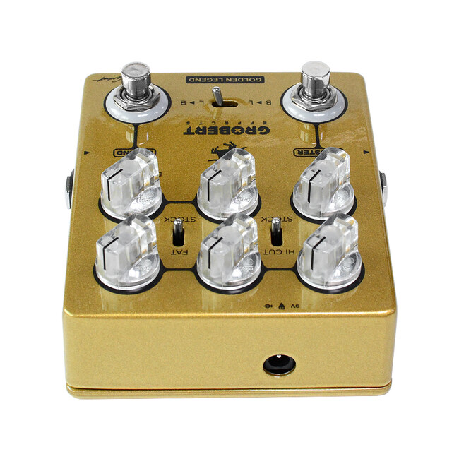 Grobert Effects Golden Legend - PÉdale Overdrive / Distortion / Fuzz - Variation 2