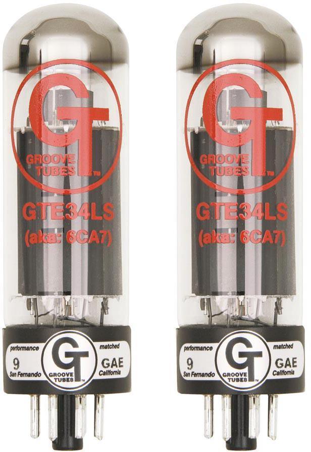 Lampe ampli Groove tubes GT-E34LS Medium Matched Pair