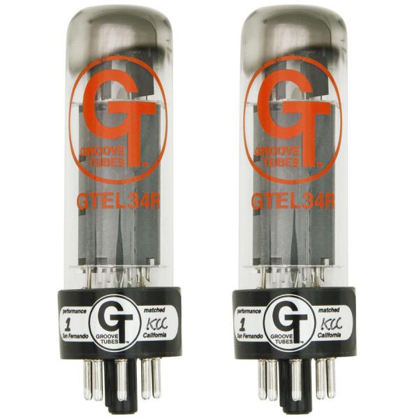 Lampe ampli Groove tubes GT-EL34-R Med Duet Tube