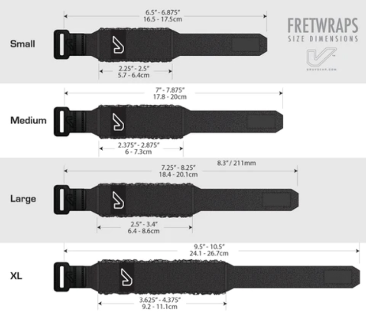 Gruv Gear Fretwrap String Muter 1-pack Lg Black - Etouffoir Corde - Variation 3