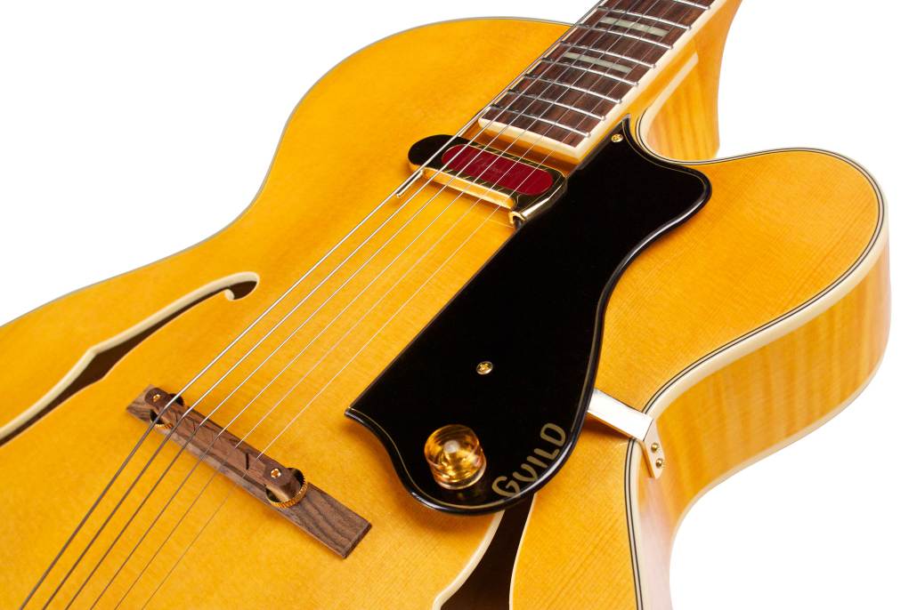 Guild A-150 Savoy Newark St Collection +etui - Blonde - Guitare Électrique 3/4 Caisse & Jazz - Variation 3