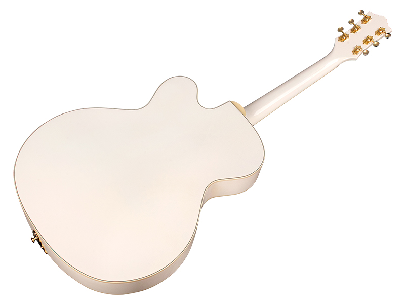 Guild A-150 Savoy Special Newark St Collection +etui - Snowcrest White - Guitare Électrique 1/2 Caisse - Variation 3