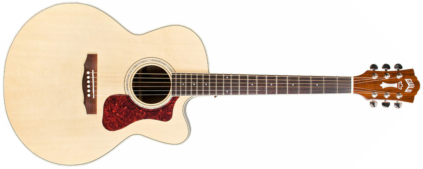 Guild F-150ce Westerly Jumbo Cw Epicea Palissandre - Natural - Guitare Electro Acoustique - Main picture