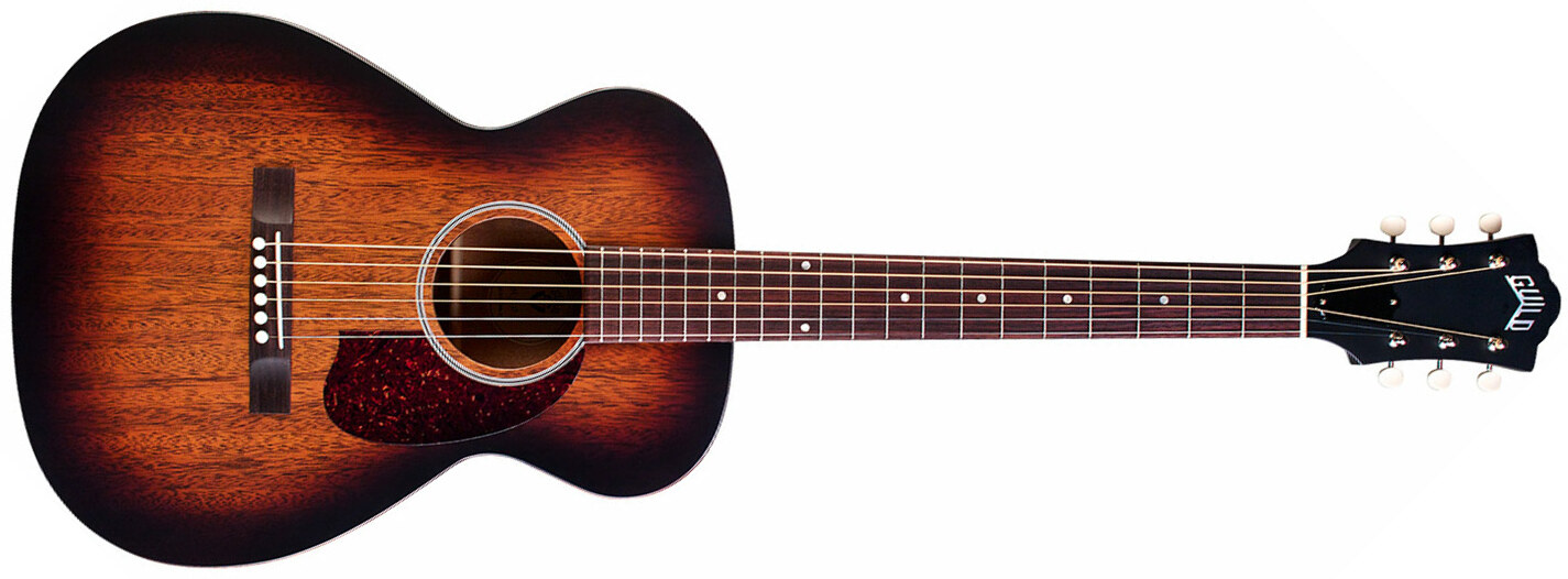 Guild M-20e Usa Concert Tout Acajou - Vintage Sunburst - Guitare Acoustique - Main picture