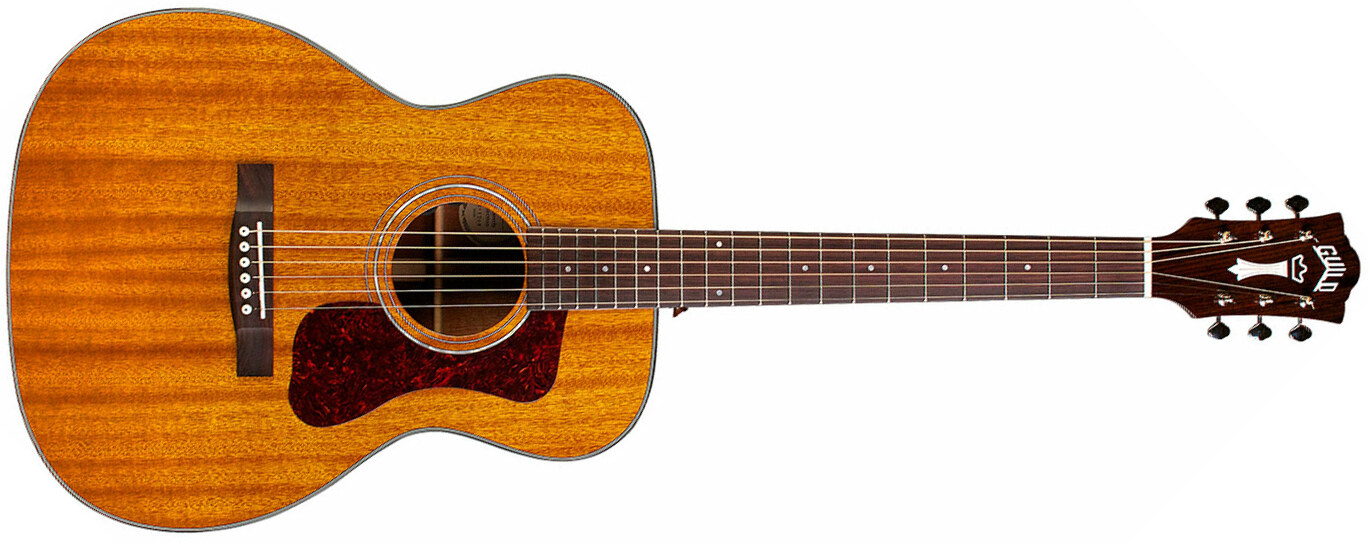Guild Om-120 Westerly Orchestra Tout Acajou - Natural Gloss - Guitare Acoustique - Main picture
