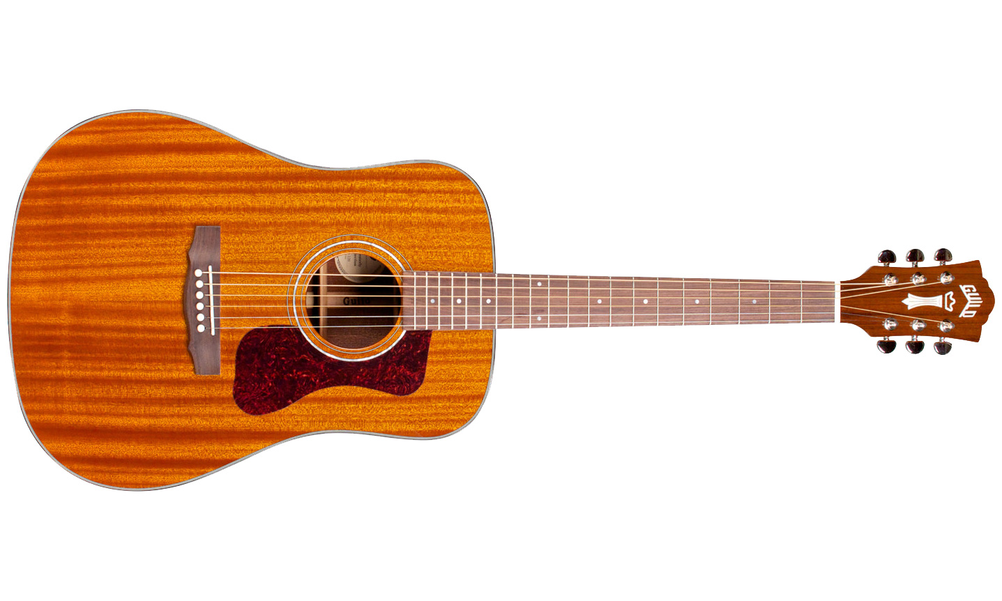 Guild D-120 Westerly Dreadnought Tout Acajou Rw +housse - Natural - Guitare Acoustique - Variation 1