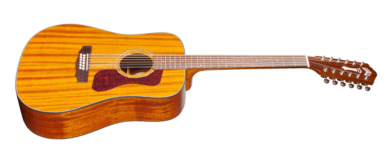 Guild D-1212 Westerly Dreadnought 12c Tout Acajou Rw - Natural - Guitare Acoustique - Variation 2