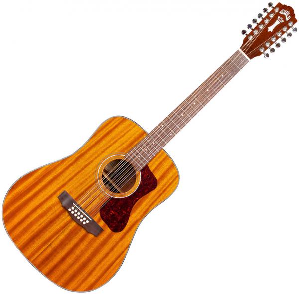 Guildアコースティック12弦ギター D-25-12 NT Westerly製 Guild D-1212 Westerly - natural Folk guitar