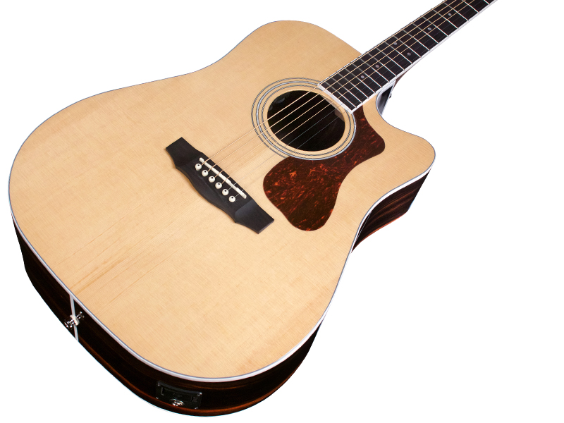 Guild D-260ce Deluxe Westerly Dreadnought Cw Epicea Ebene Pf - Natural - Guitare Electro Acoustique - Variation 2