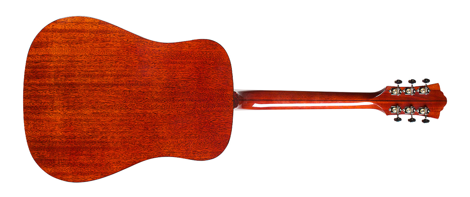 Guild D-40 Traditional Usa Dreadnought Epicea Acajou Rw - Natural - Guitare Acoustique - Variation 1