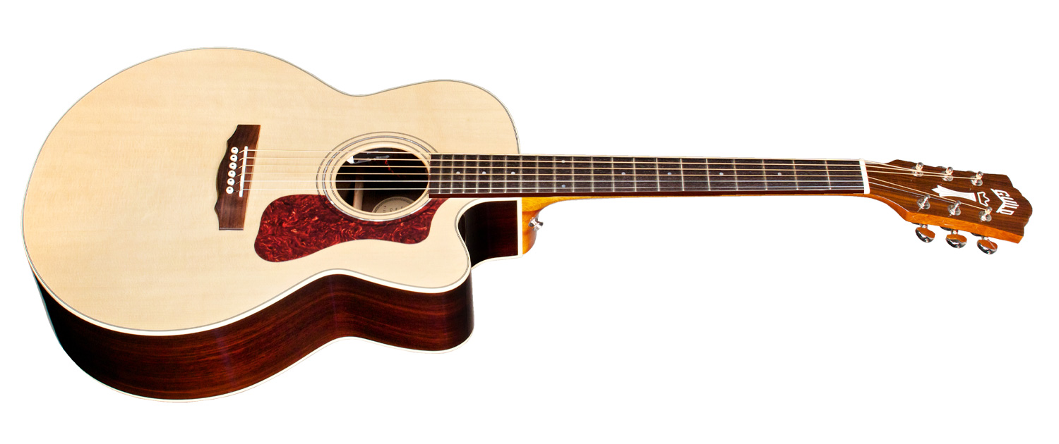 Guild F-150ce Westerly Jumbo Cw Epicea Palissandre - Natural - Guitare Electro Acoustique - Variation 1