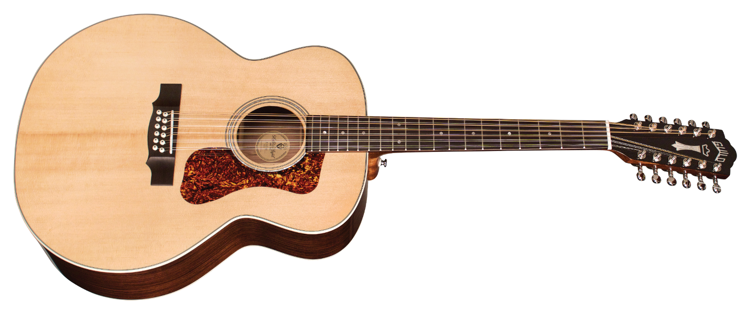 Guild F-1512 Westerly Jumbo 12c Epicea Palissandre Rw - Natural - Guitare Electro Acoustique - Variation 1