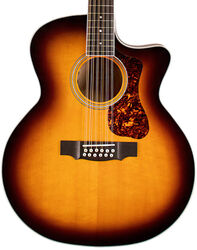 Guitare electro acoustique Guild F-2512CE Deluxe Westerly - Antique burst