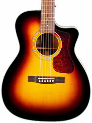 Guitare folk Guild OM-140CE Westerly +bag - Sunburst