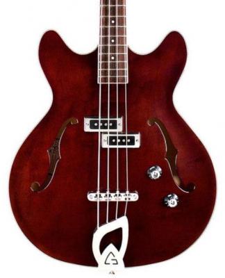Basse électrique 1/2 caisse Guild Starfire I Bass Newark St. Collection - Vintage walnut