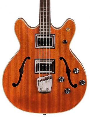 Basse électrique 1/2 caisse Guild Starfire II Bass Newark St. Collection - Natural