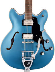 Guitare électrique 1/2 caisse Guild Starfire I DC Newark ST - Pelham blue