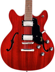 Guitare électrique 1/2 caisse Guild Starfire I DC Newark ST - Cherry red